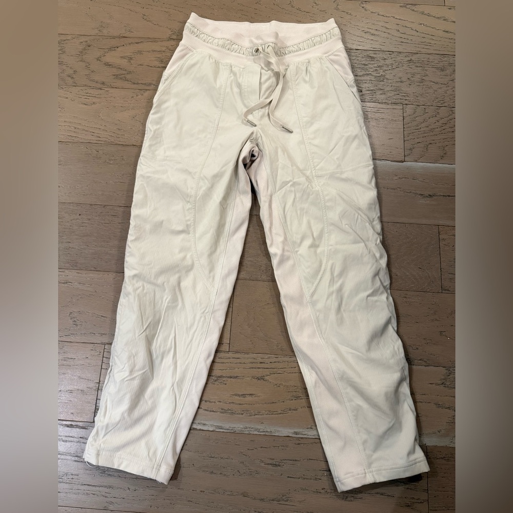 Lululemon Dance Studio Mid-Rise Cropped Pant - bone